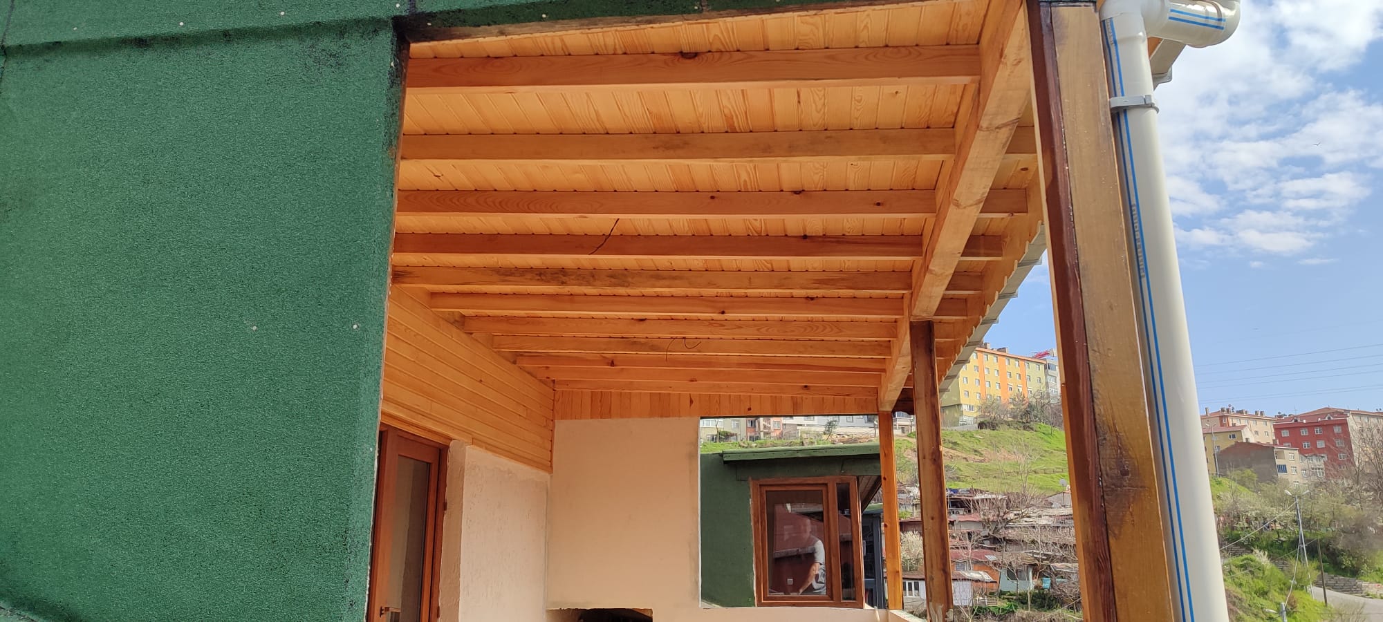 �stanbul ,Ah�ap ,Teras , Balkon ,Kapama , Karde�ler �at�